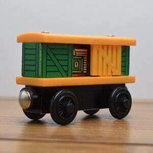 Box Car Thomas the Train Wooden Railway Friends Engine Sliding Door 2002 Gullane